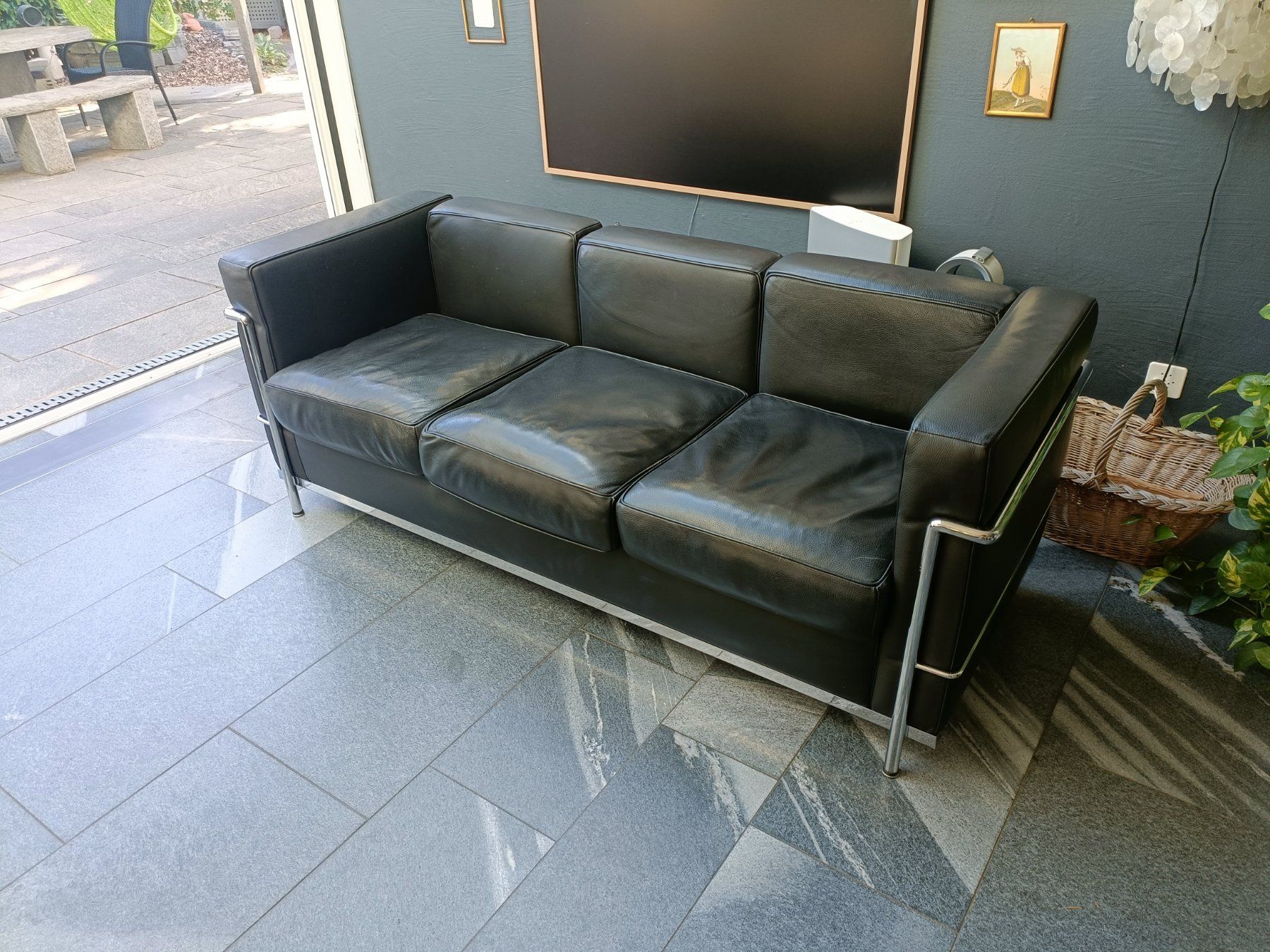 Le Corbusier Divani: Le Corbusier LC2 Sofa Replica – Usato da Schmitten FR venduto da oldtimer82 1