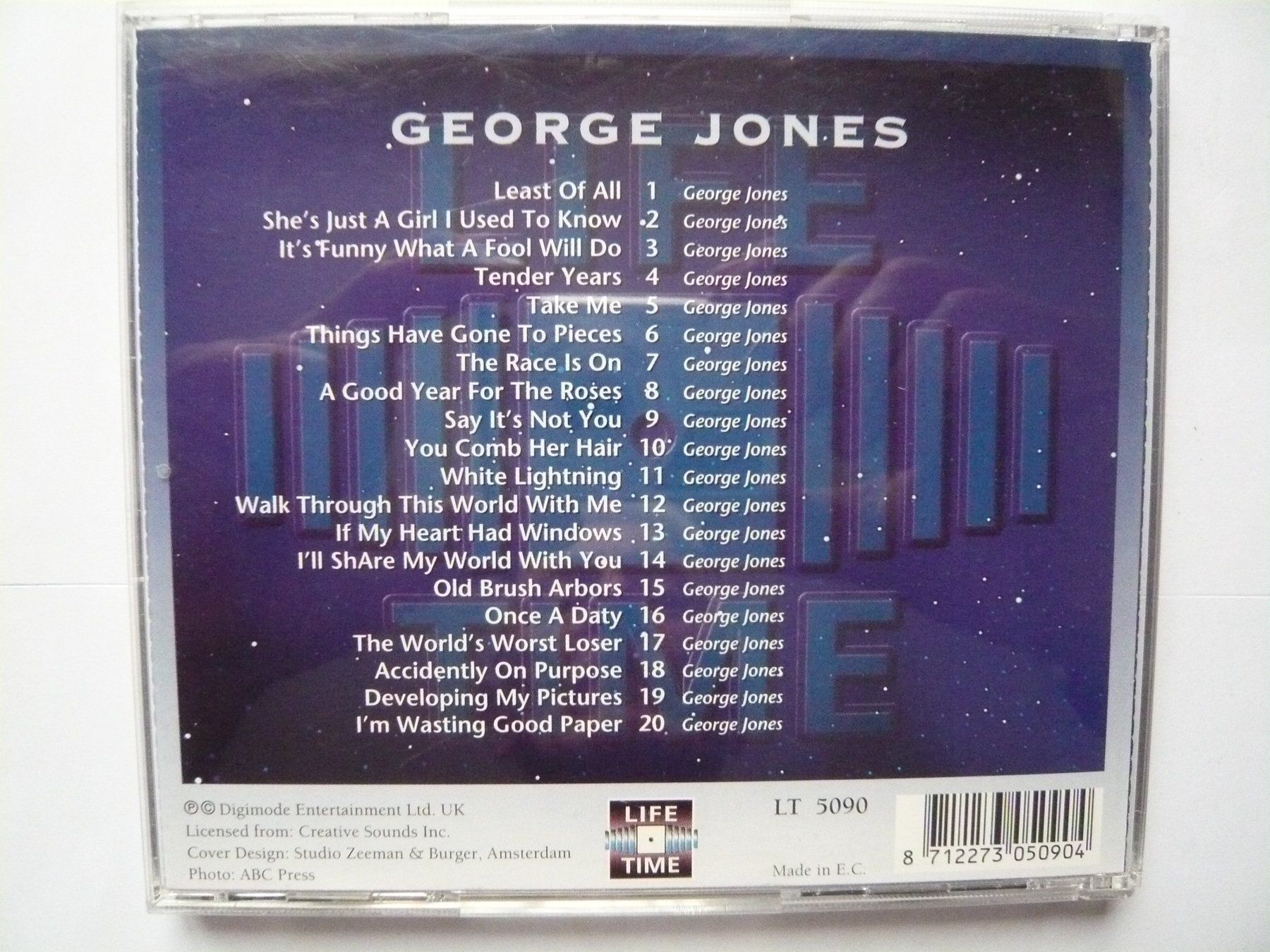 CDs: GEORGE JONES WITH LIGHTNING – Gebraucht aus Winterthur von Cajun 1