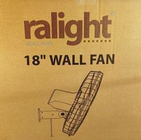 Wandventilator 18 Zoll Ralight - 3 Stufen (NEU / OVP)