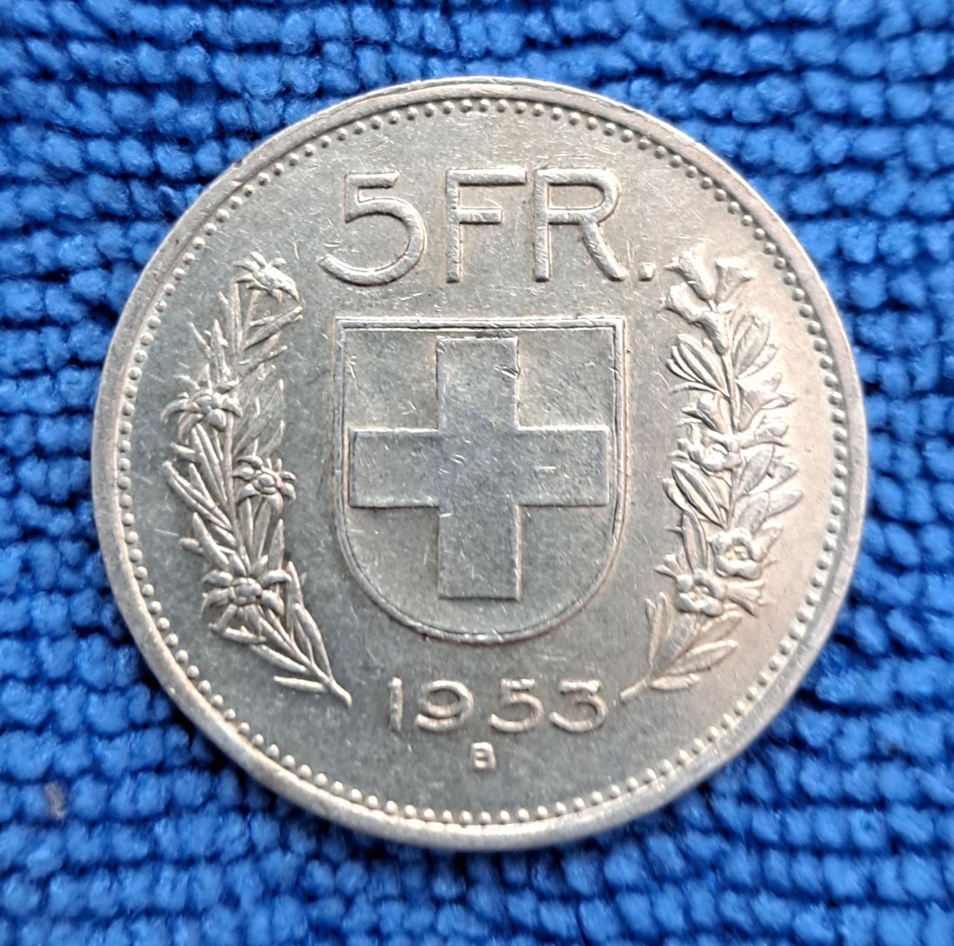 Toutes les monnaies: Fünfliber 1953 – D'occasion à Oftringen par Offers 1