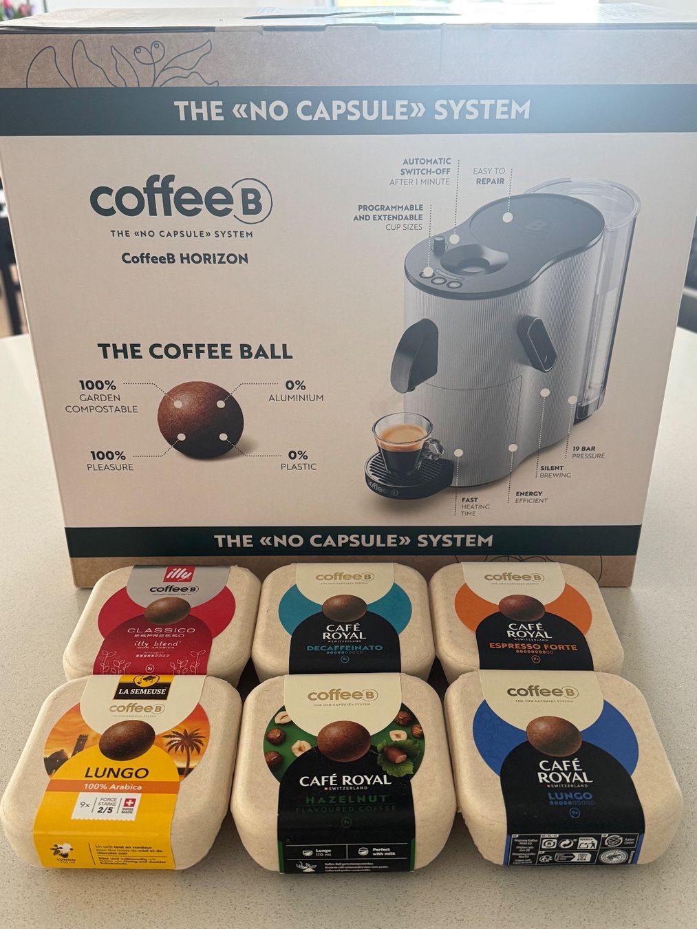 Coffee B Kaffeemaschinen & Espressomaschinen: New CoffeeB HORIZON coffee machine – Neu und originalverpackt aus Luzern von hol_t6qd