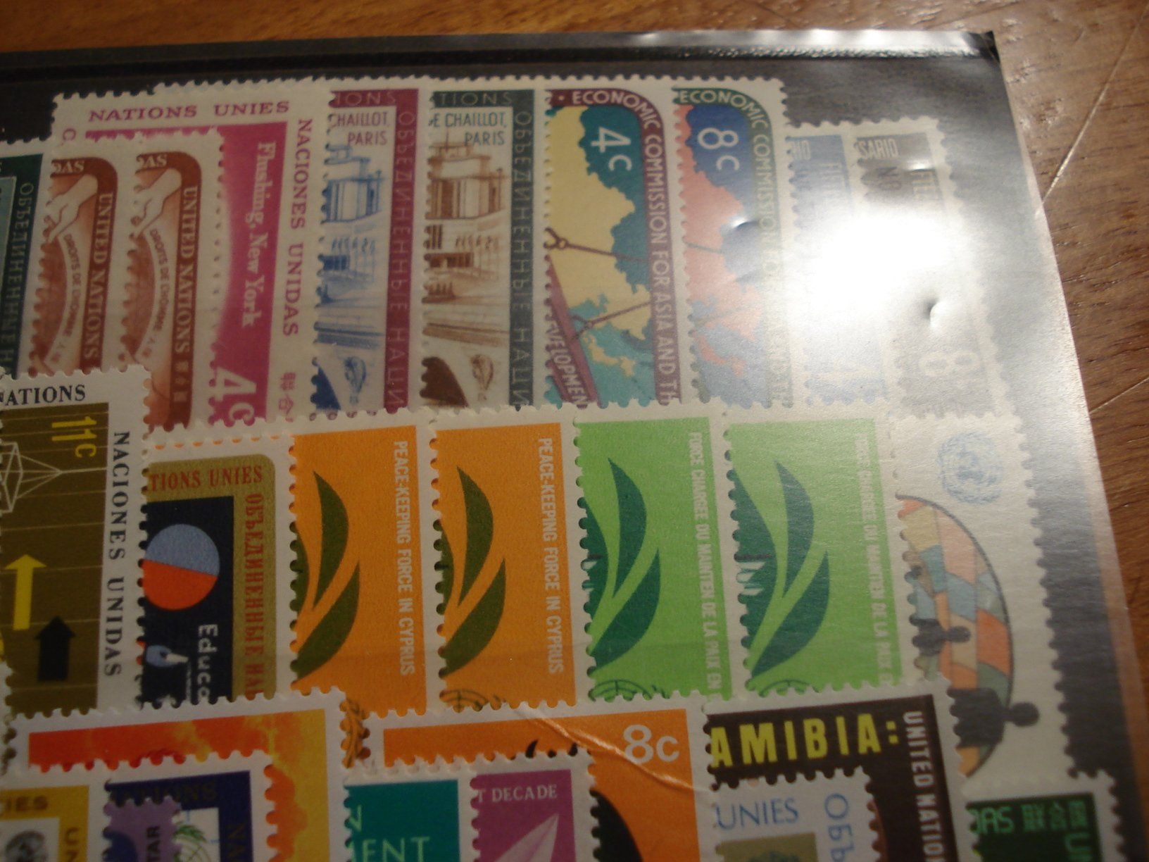 Tous les timbres: Steckkarte Uno New York ** – D'occasion à Niederwil AG par morostahu 2