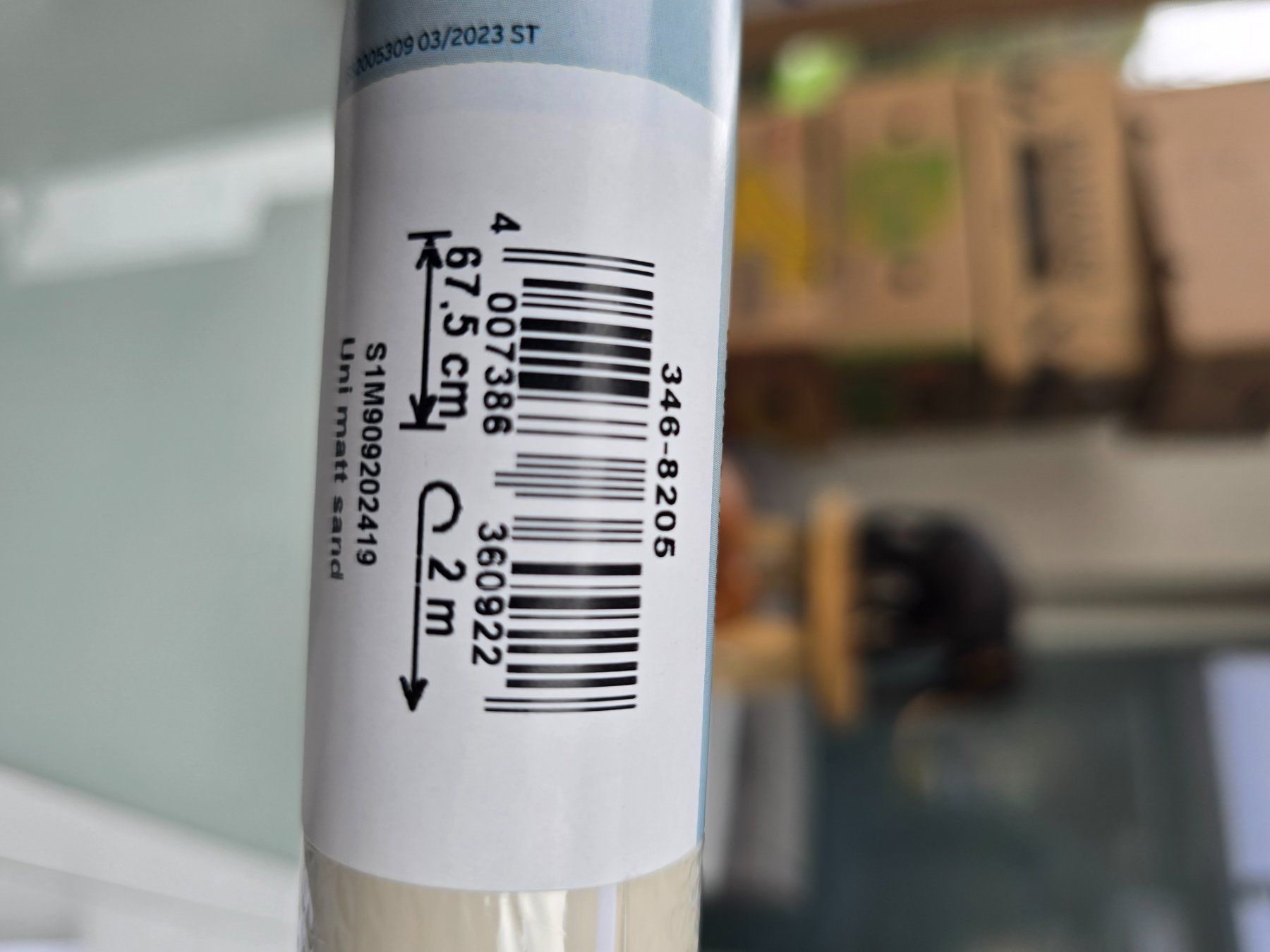 Autres décorations & accessoires: Klebefolie beige – Neuf avec emballage d'origine à Hondrich par shlufi 2