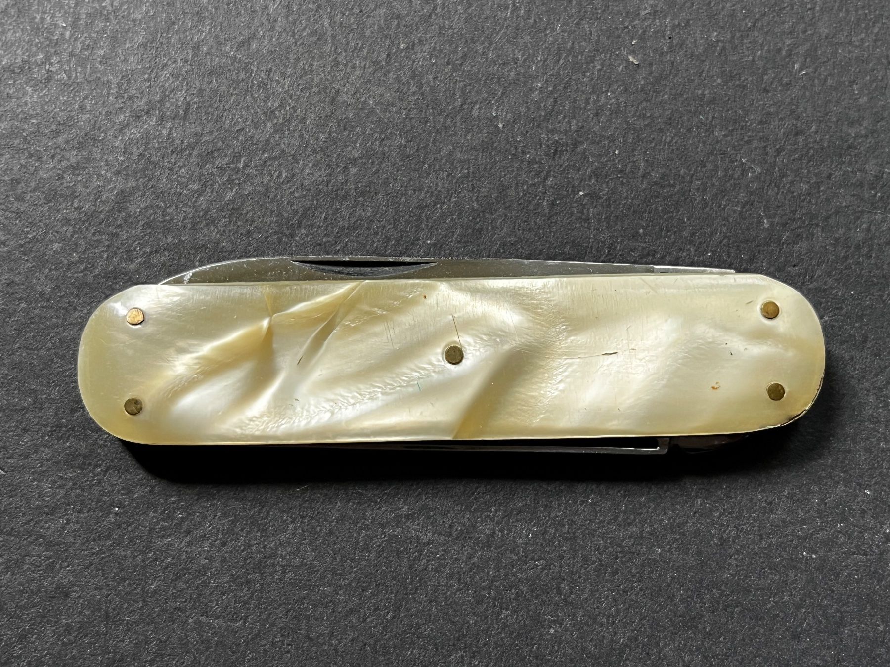 Solingen Coltelli tascabile: Taschenmesser Solingen 81 mm mit Manicure-Klinge – Usato da Zürich venduto da FV.vintage 7