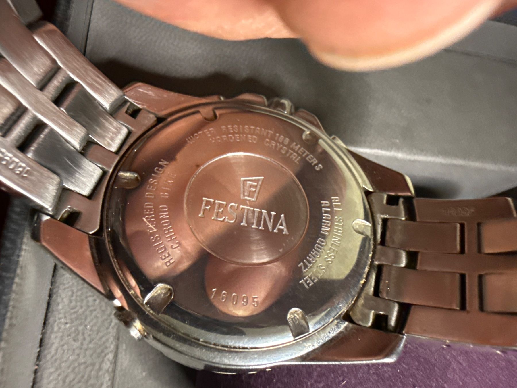 Festina Uhren: Festina Chrono Alarm 43 mm – Gebraucht aus Pfeffingen von Allhandelklgwatches 4
