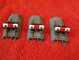 3 x C  Prellböcke  H0 von Märklin. Gebraucht .Siehe Bilder .
