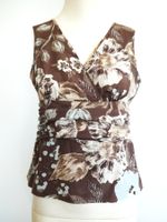 KAREN MILLEN leichtes BW Designer Top, Gr. 36