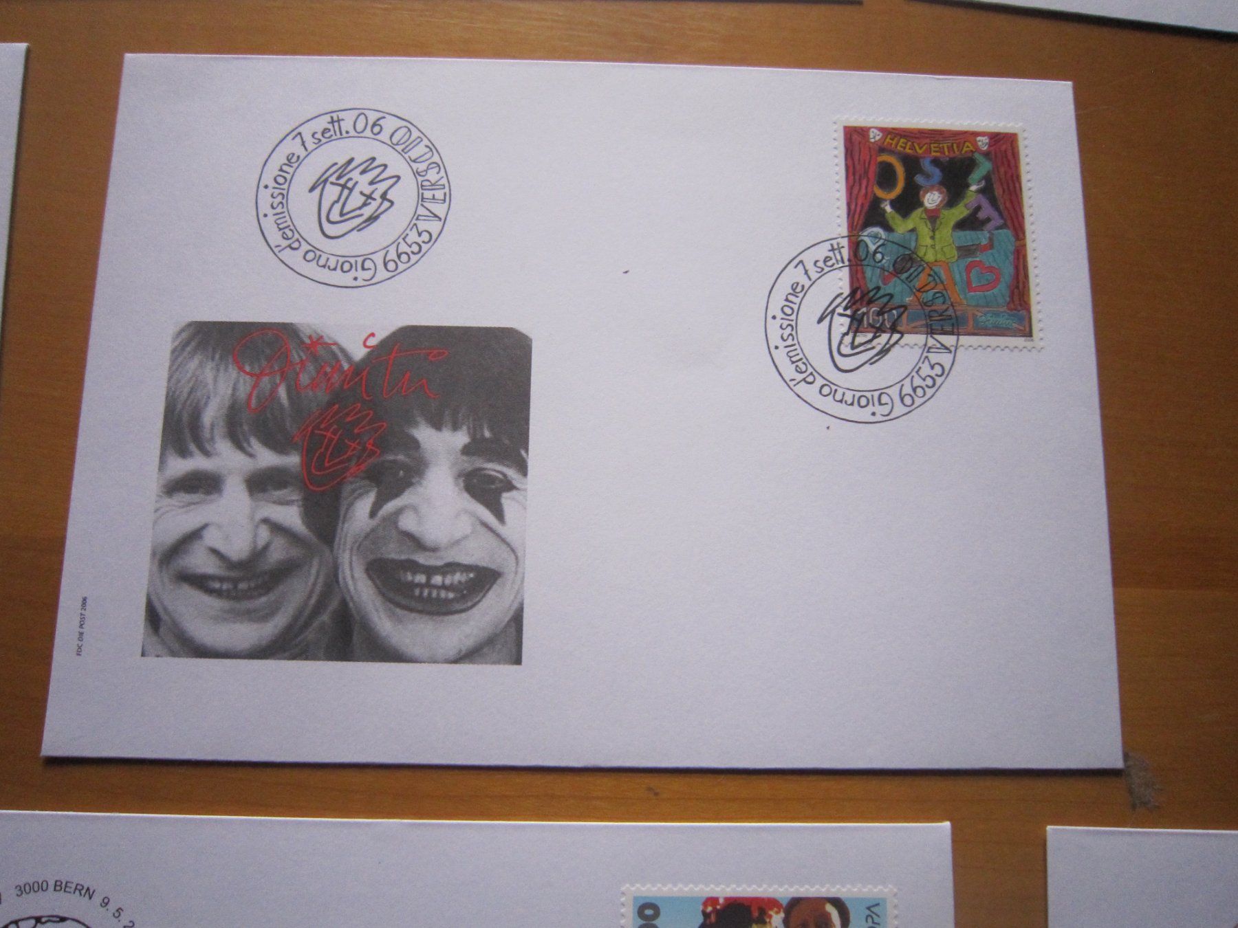 Tutti i francobolli: CH 2006 FDC kleine Zusammensetzung – Usato da Gordola venduto da Polentaefung 4