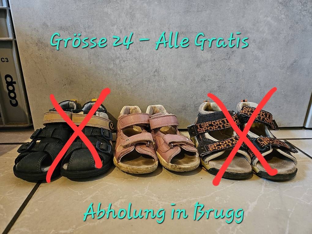 Scarpe per ragazzi: Div. Schuhe Grösse 24 – Usato da Brugg AG venduto da man_cx5c 3