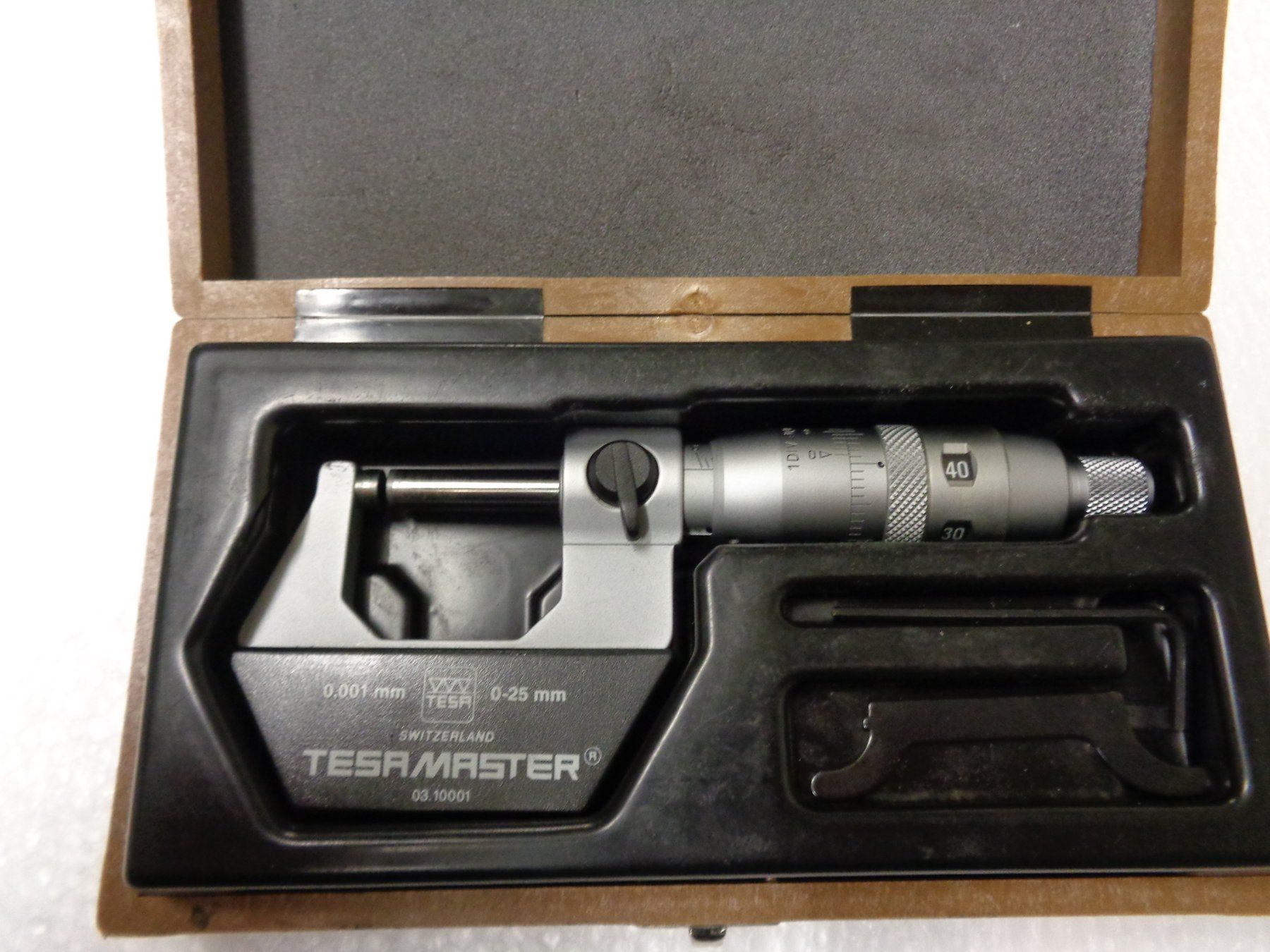 Tesa Messen: Mikrometer Tesamaster 0-25mm – Gebraucht aus Aegerten von Samireli