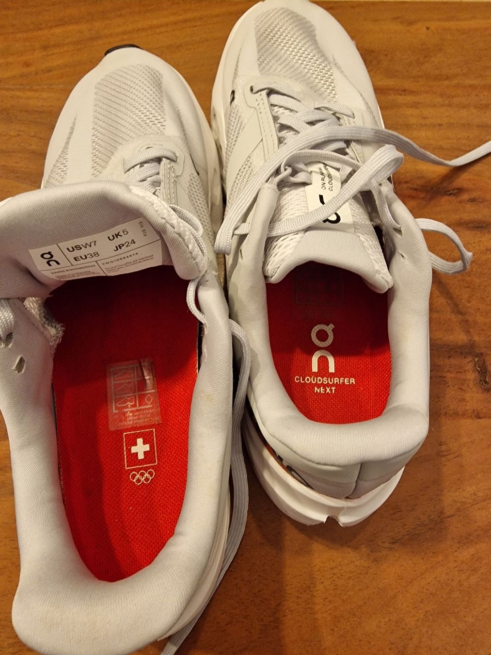 On Scarpe da donna: Laufschuhe ON Cloudsurfer Next EU 38 Olympisches Model – Usato da Lantsch/Lenz venduto da ser_lln6 3