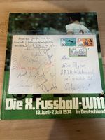 WM 1974 Buch mit Autogrammen, Rarität für Sammler