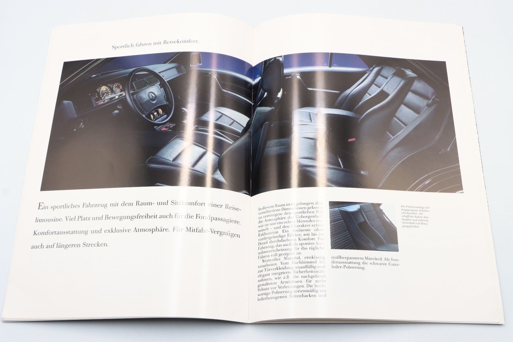 Mercedes-Benz Dokumente: Mercedes 190 E 2.5-17 1991 Prospekt – Gebraucht aus Bühl b.Aarberg von Collectorpassions 7
