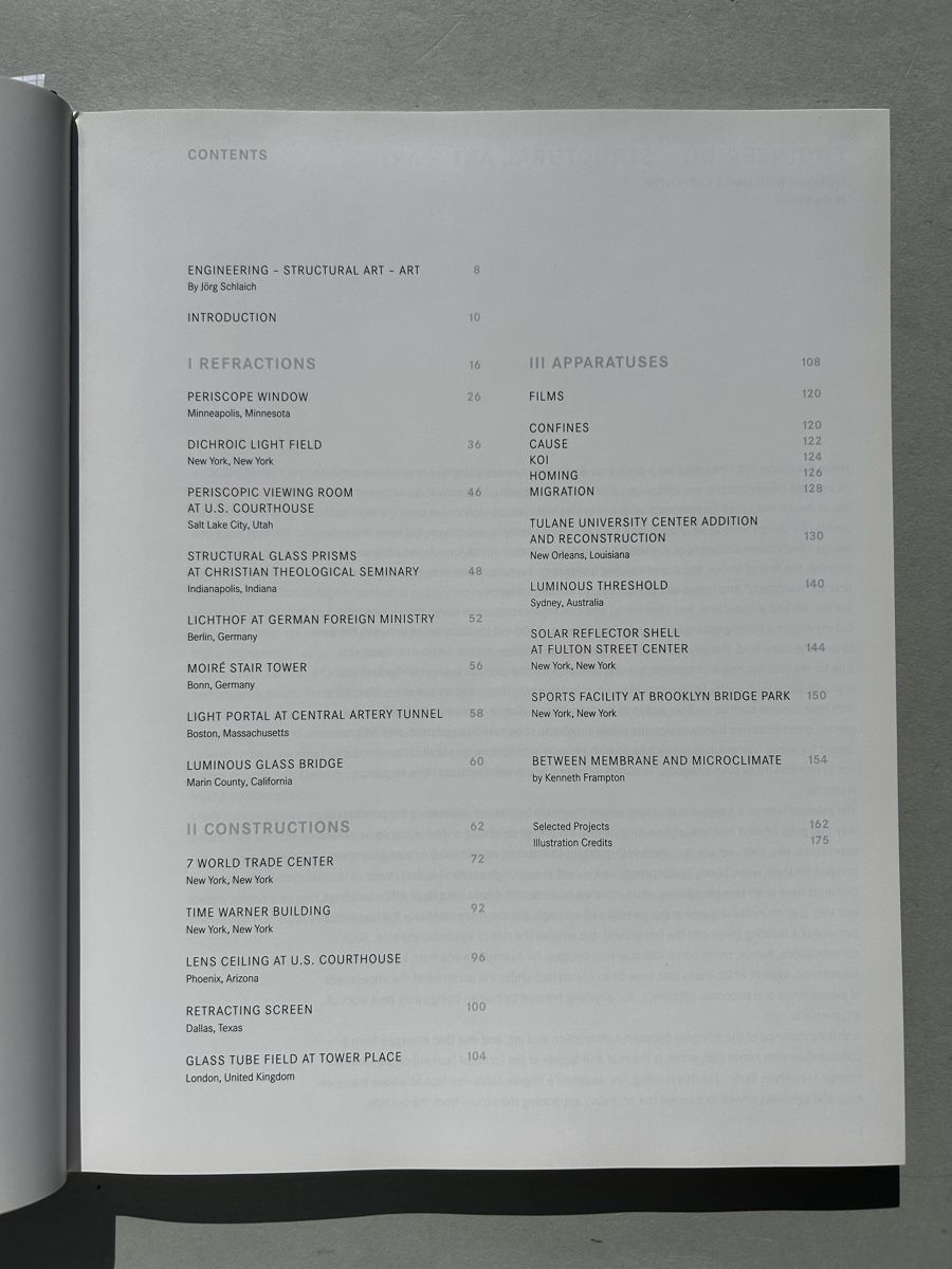 Libri: James Carpenter Architekturbuch Environmental Refractions – Usato da Zürich venduto da Coffeetable88 1