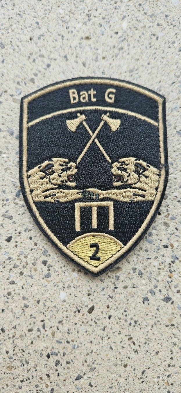 Schweizer Armee Placchette & Badge: *** Badge Bat G 2 mit klett *** – Nuovo e nell'imballaggio originale da Riedholz venduto da fr_sIruP