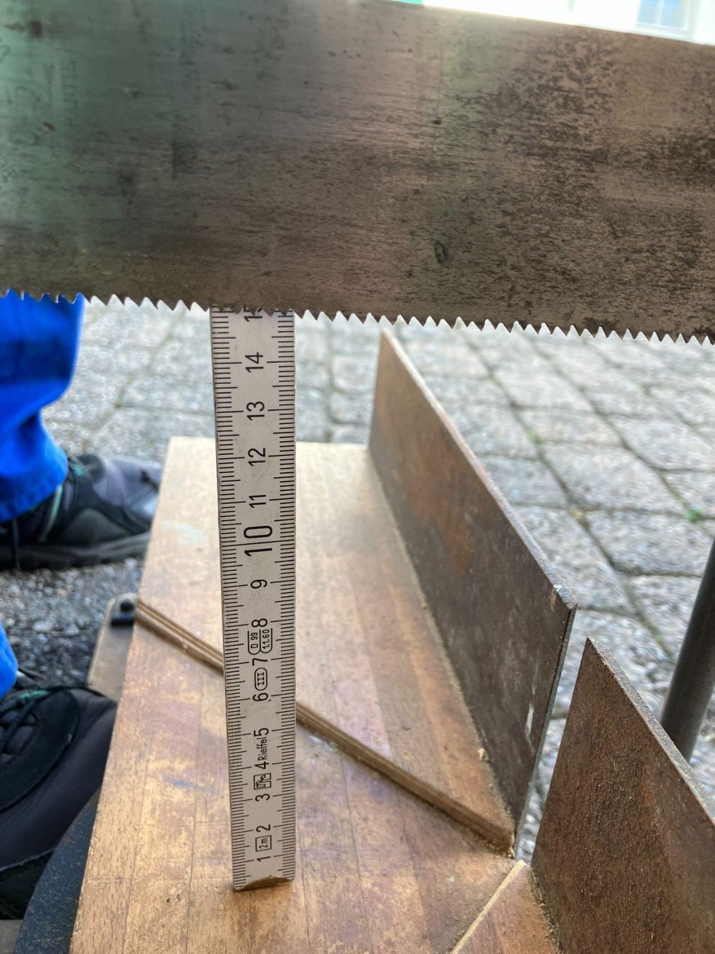Ulmia Sägen: Gehrungssäge manuell antik – Gebraucht aus Lenk im Simmental von Jrg7410 7
