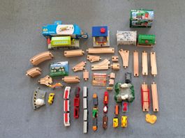 Brio Eisenbahn mit viel Zubehör