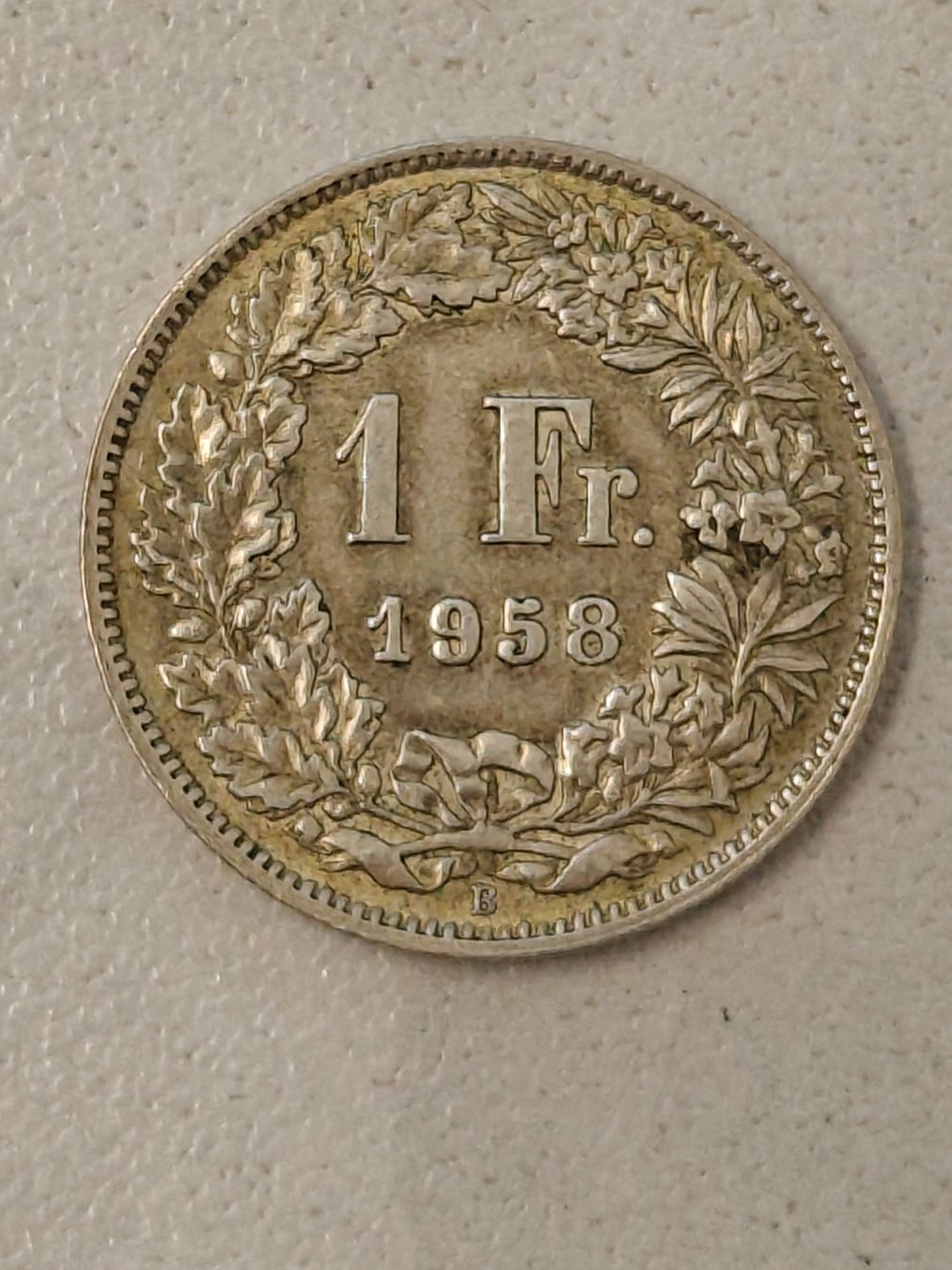 Tutti le monete: Alter 1 Franken 1958 Silber – Usato da Bad Zurzach venduto da Agia