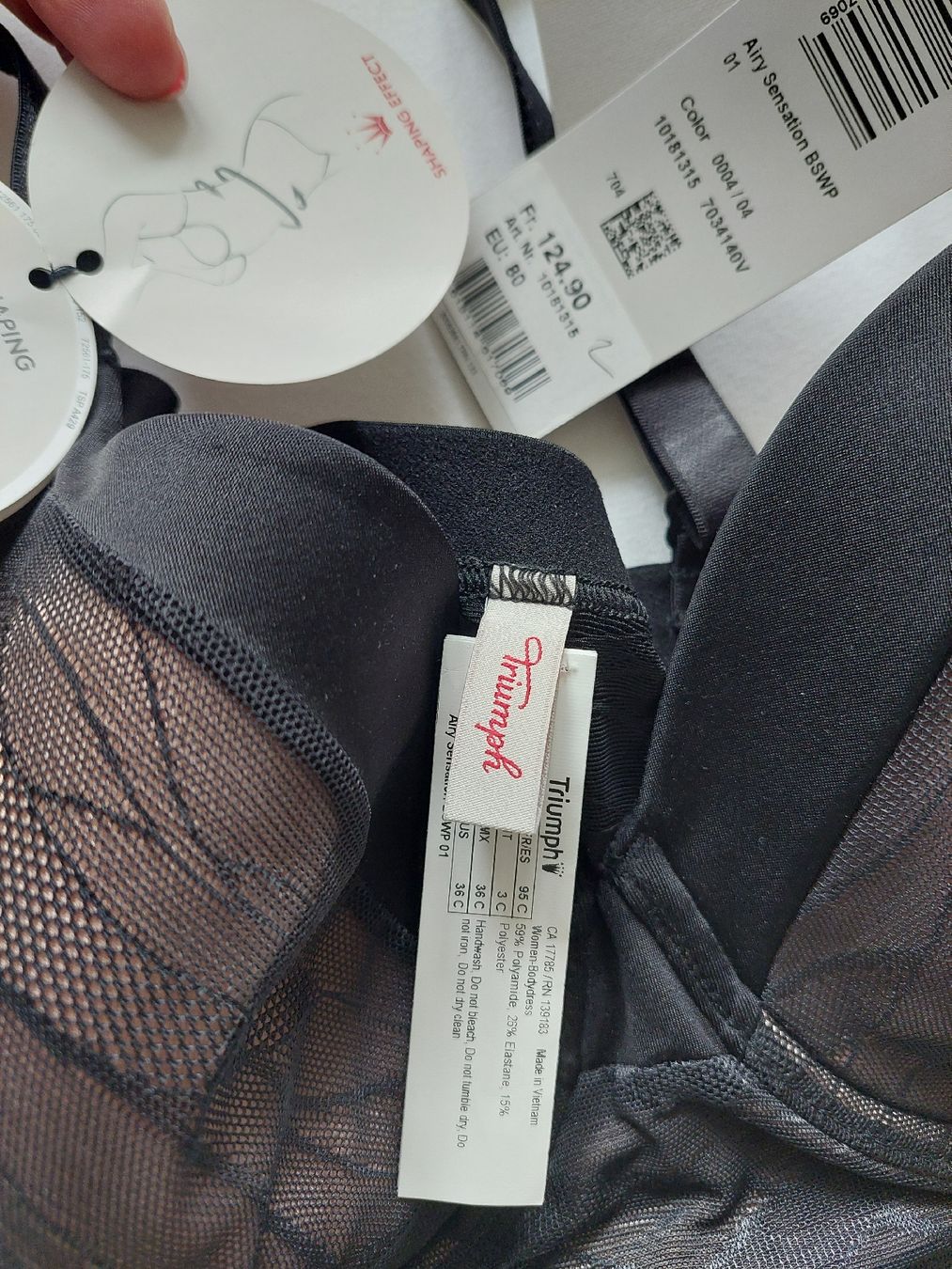 Triumph Altra biancheria intima: NEU! Triumph Body Gr. 80C – Nuovo e nell'imballaggio originale da Flims Dorf venduto da Truemorish 6