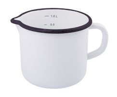 Messbecher Emaille 1L