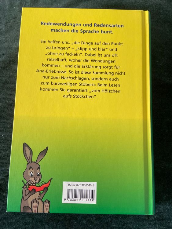 Redensarten: Da liegt der Hase im Pfeffer! Redewendungen | Kaufen auf ...