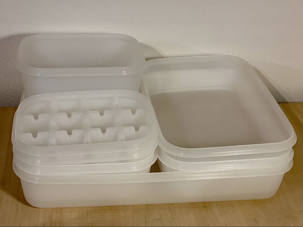 7-teiliges Tupperware-Set zum Einfrieren oder Aufbewahren (Neu und  originalverpackt) in Worben fr CHF 100  mit Lieferung auf Ricardo kaufen
