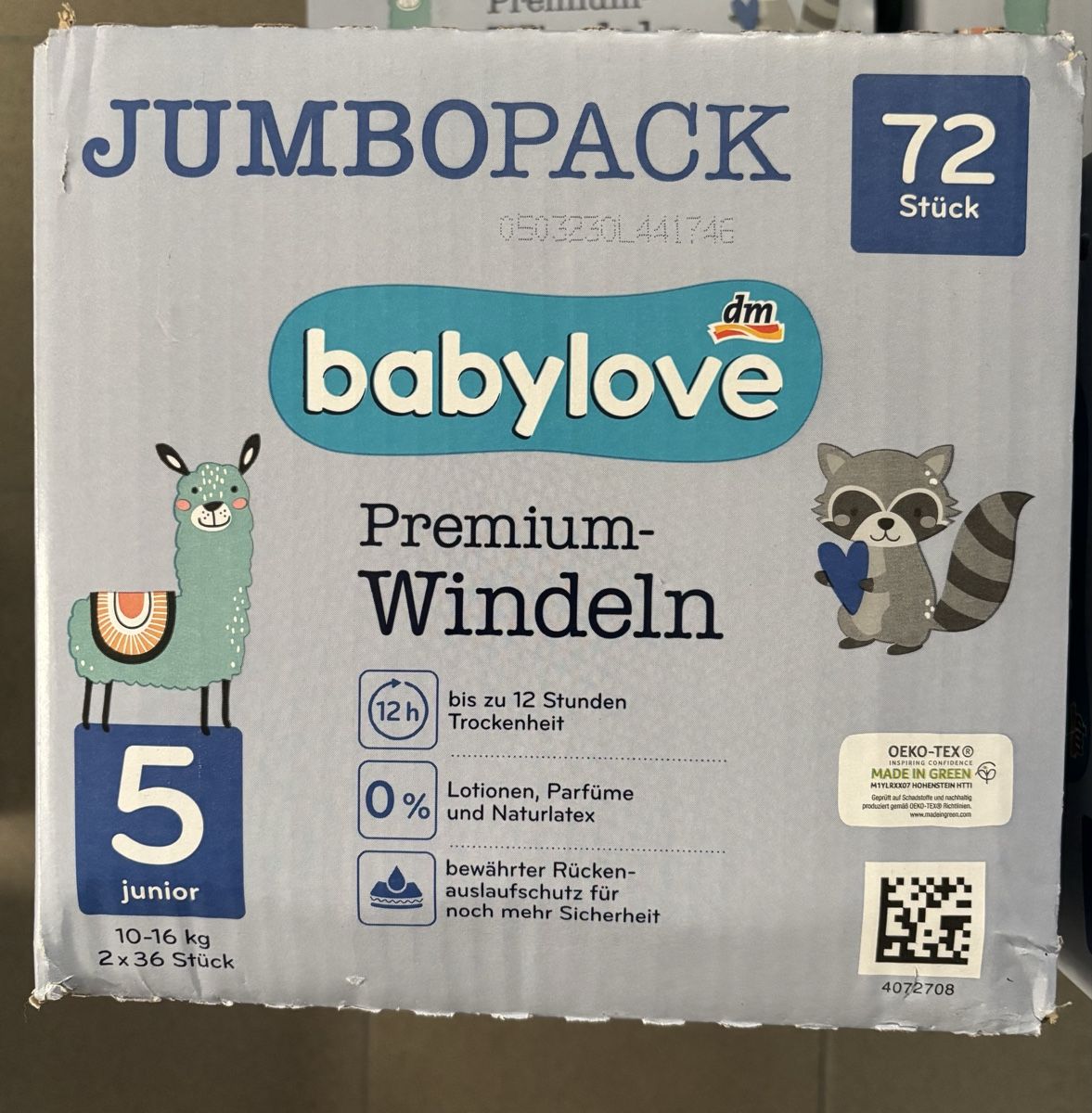 Windeleimer & Windeln: Babylove Premium Windeln 6x72Pack – Neu (gemäss Beschreibung) aus Obergösgen von File75 1