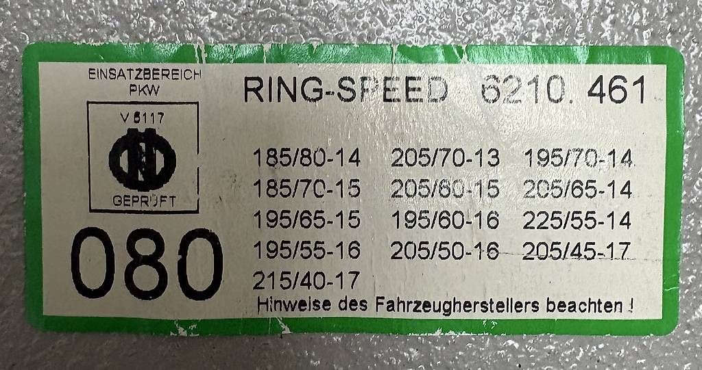 Catene da neve: Schneekette Ring-Speed 080 – Usato da frauenfeld venduto da dave_00 2