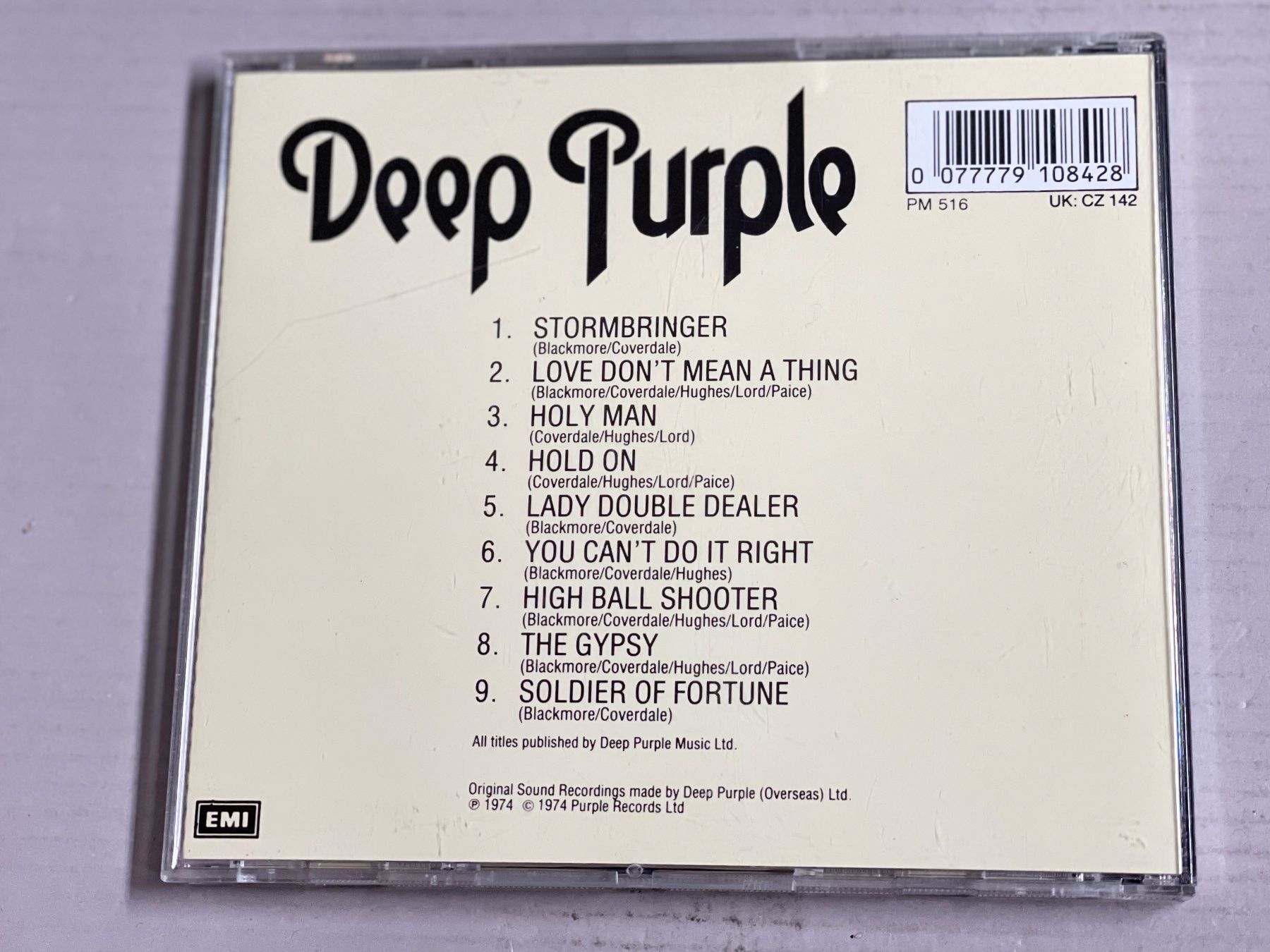 CD: Deep Purple-Stormbringer CD – Usato da Muri b. Bern venduto da AdidasCollector 1