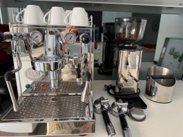ECM Siebträgermaschine inkl. Mühle