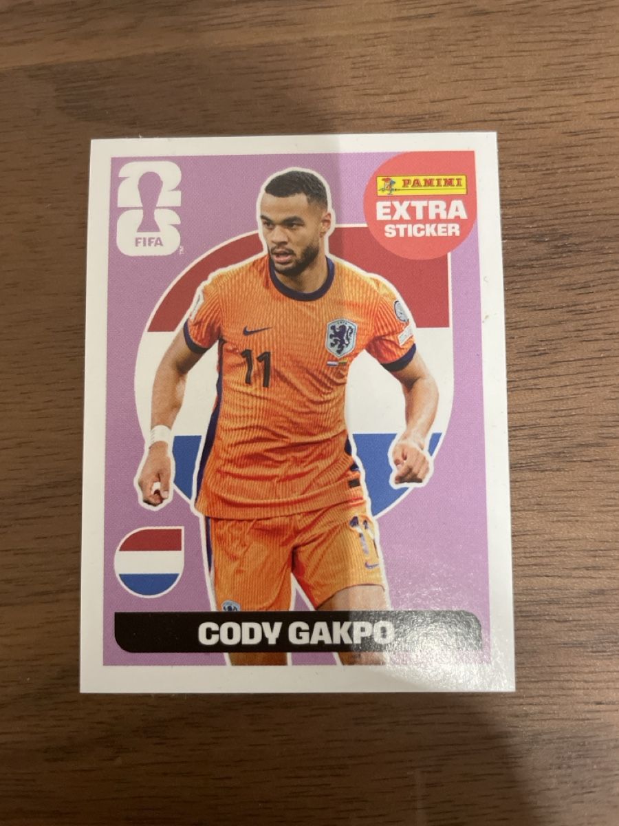 Panini Carte collezionabili: Cody Gakpo pinker Extra Sticker – Nuovo (secondo la descrizione) da Galgenen venduto da Stefan780