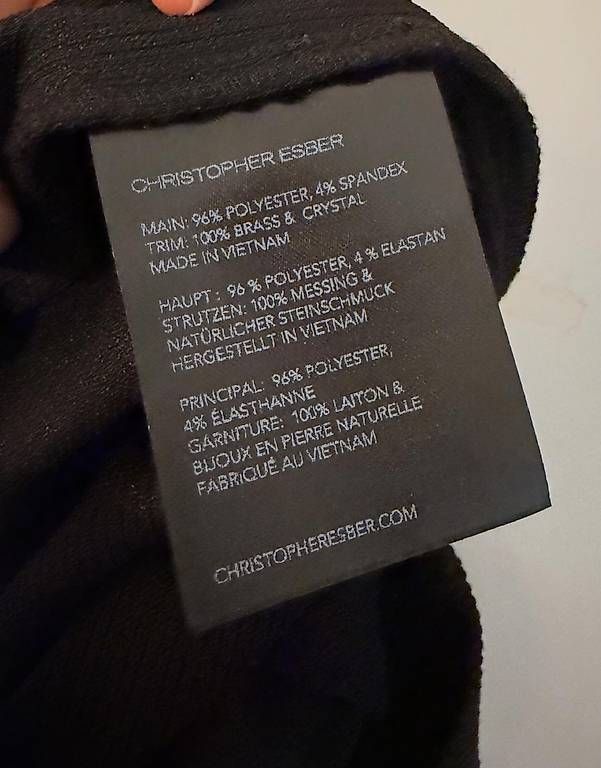 Vestiti: Christopher Esber Kleid – Usato da Adligenswil venduto da TST04 3
