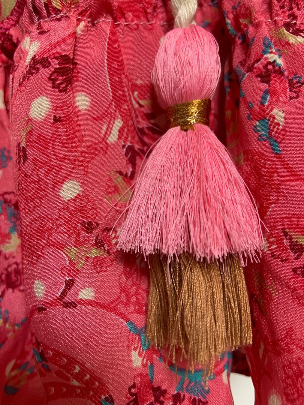 Kleider: Boho Stufenkleid / Tunika aus Seide/ Viscose – Neu (gemäss Beschreibung) aus Sigriswil von ck56 5