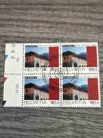 Briefmarke Helvetia Pro Patria 1998, Viererblock, Top! (53)