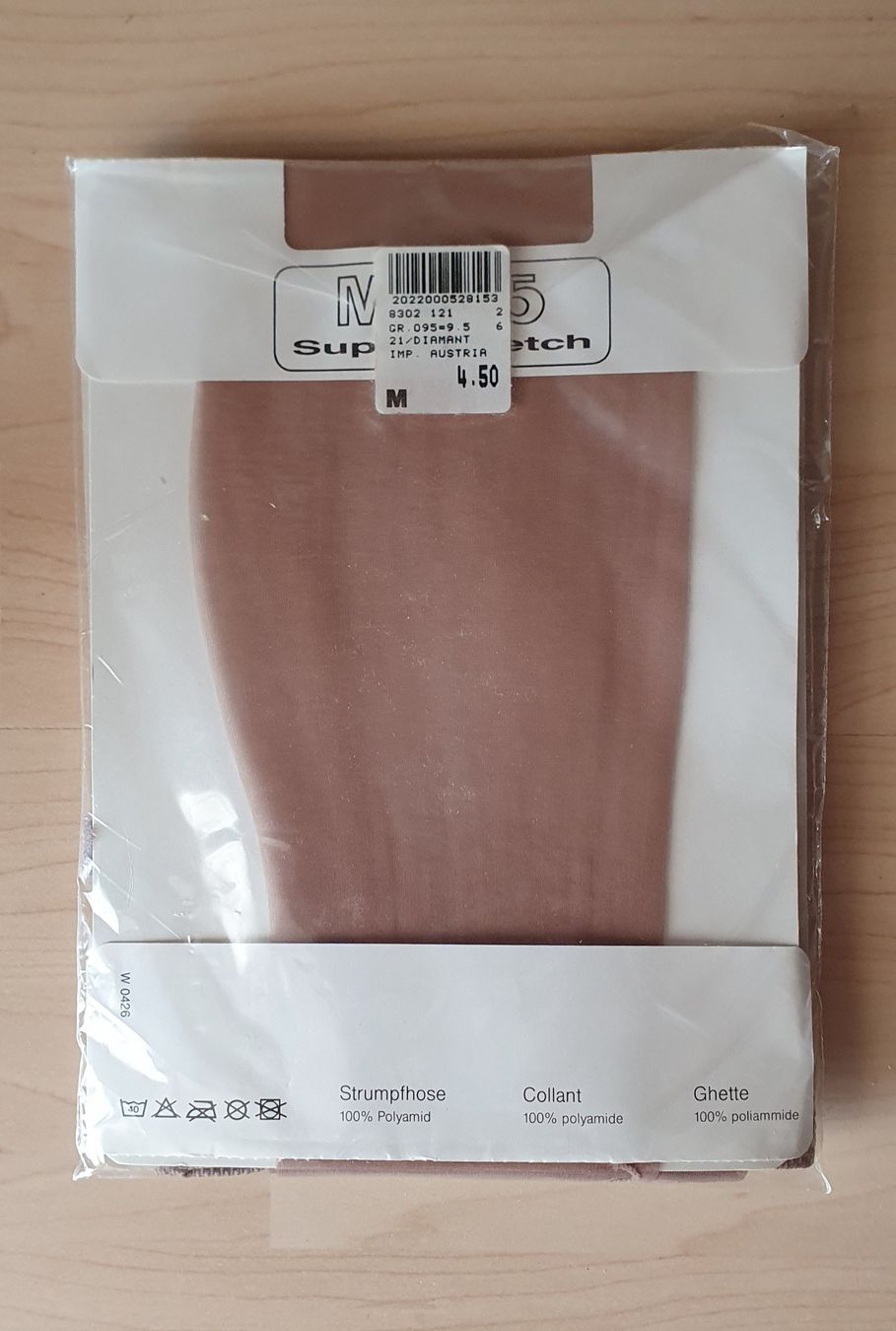 Migros Strümpfe & Strumpfhosen: Strumpfhose Gr 9 1/2, Farbe diamant super strech – Neu und originalverpackt aus Jona von kol_2kl8 1