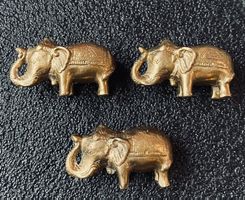 Schöner Messing Elefant *3 Stück*