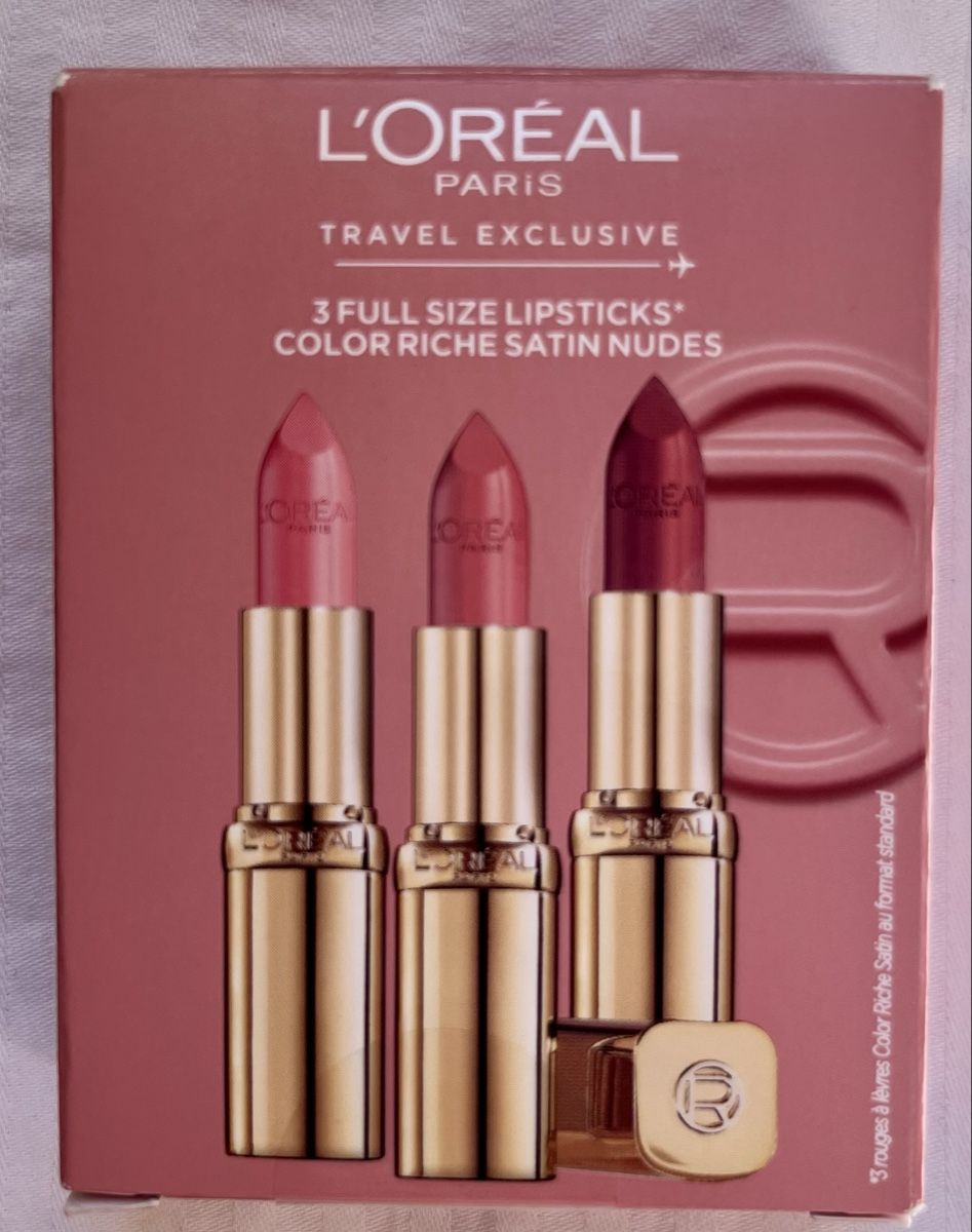 Make-up: 3 x lipsticks L’Oréal New – Nuovo (secondo la descrizione) da Saas-Fee venduto da Marienelly19