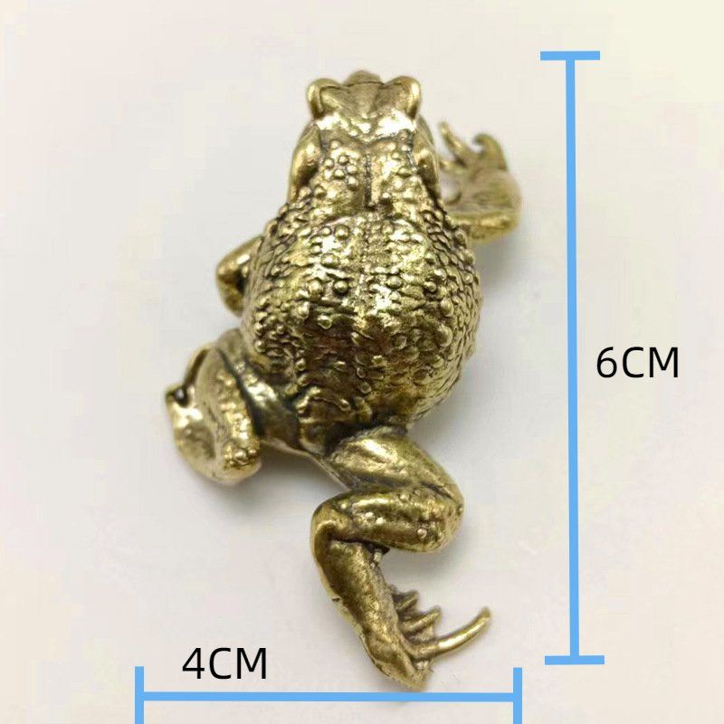 Statuette: Kröte Frosch aus Messing – Nuovo (secondo la descrizione) da Uerkheim venduto da Kaufoption 3