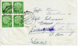 Brief, Deutschland - Schweiz
