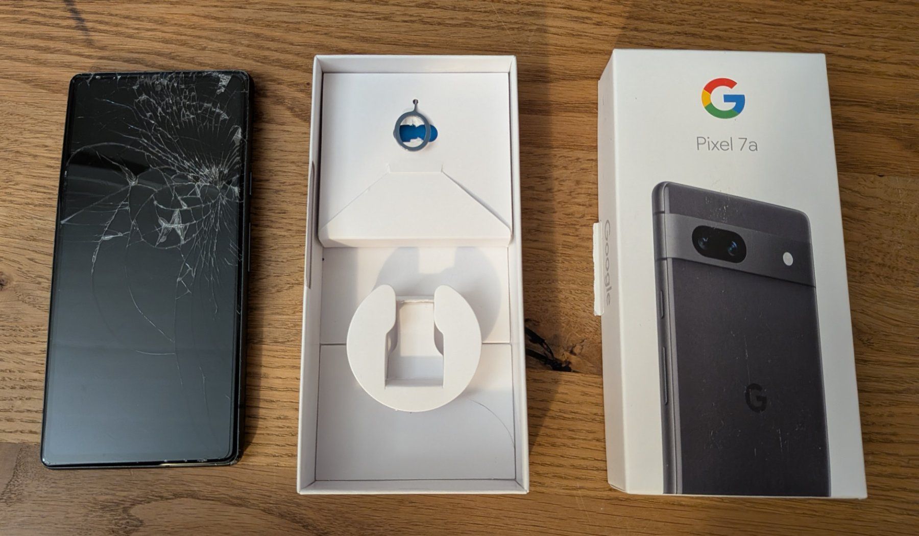 Google Telefoni cellulari / Smartphones: Smartphone Google Pixel 7a (Displaybruch, Verbogen) – Difettoso da Thal venduto da moser_p 1