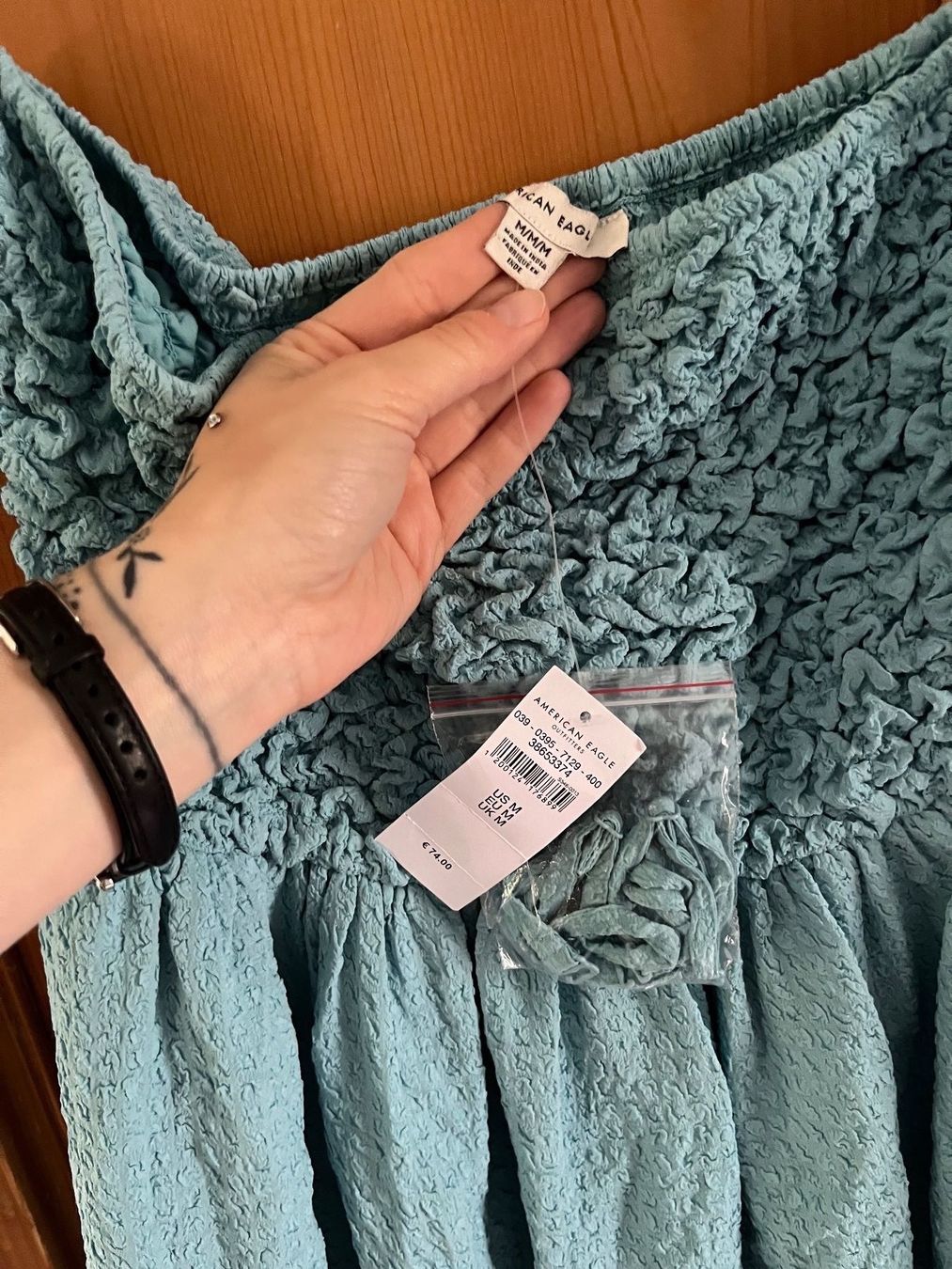 Vestiti: American Eagle // Gesmoktes Popcorn Kleid // Gr. M – Nuovo e nell'imballaggio originale da Brittnau venduto da Arves 4