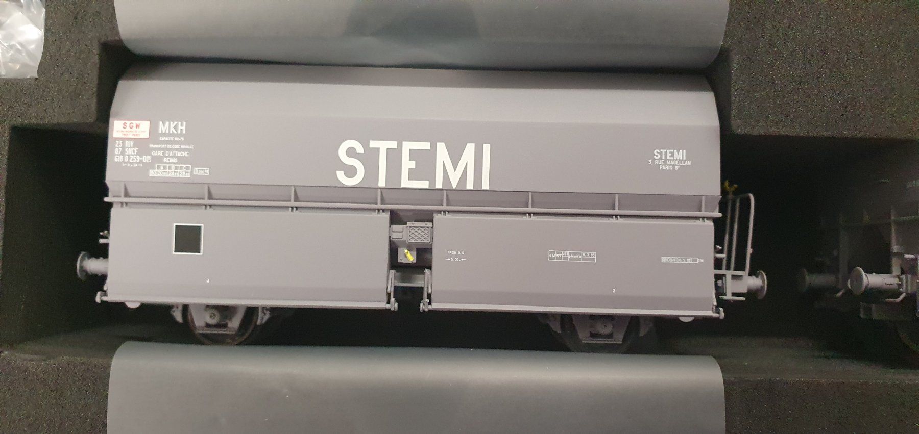 REE WB-022 SNCF Set Coke STEMI 56 Kohlewagen, Ep.IV-V (Neu und ...