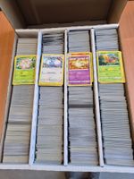 Pokemon Sammelkarten Konvolut im Karton gebraucht