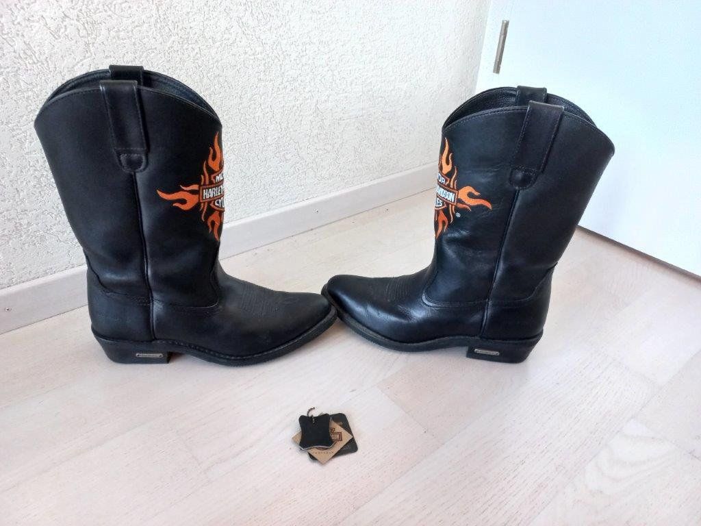 Harley-Davidson Scarpe da uomo: Harley Davidson Western Stiefel / Boots Grösse 45 – Usato da Pfäffikon / ZH venduto da Pefkadett 1