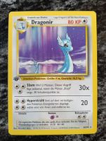 Pokémon Base Set  1 Edition Dragonir   Guter Zustand