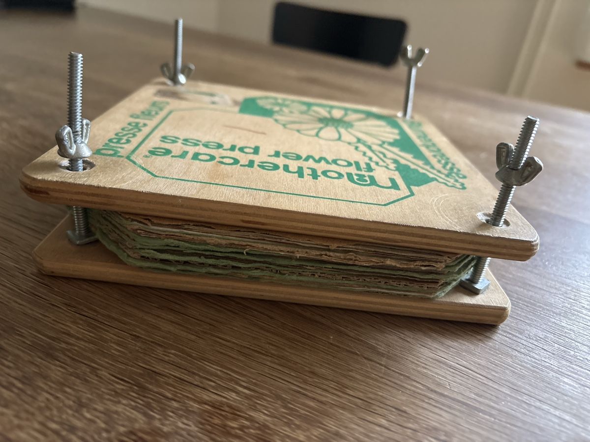 Kit bricolage: Blumenpresse – Usato da Zürich venduto da zuesty 1
