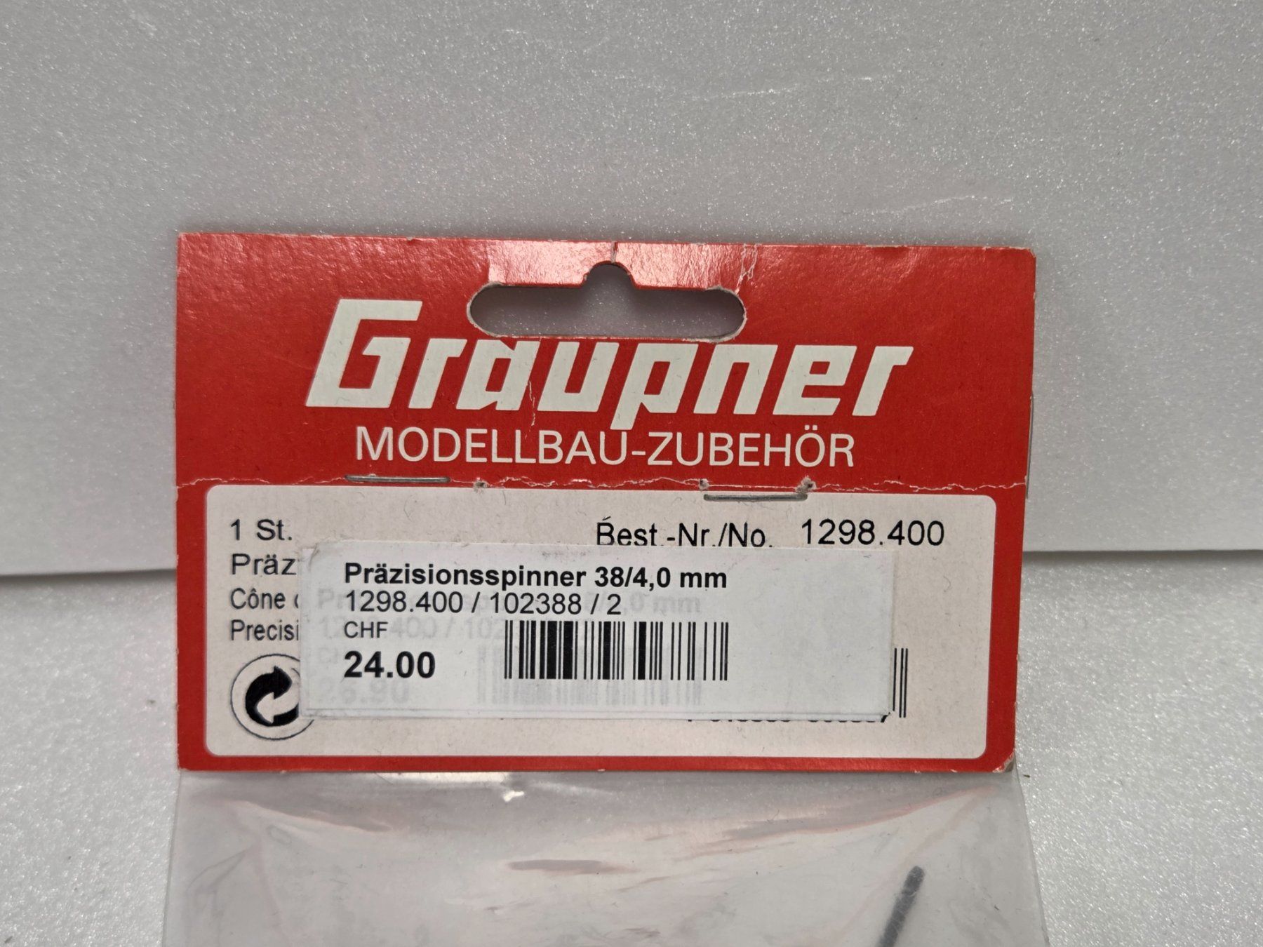 Graupner Modellismo RC: Graupner Präzisionsspinner Set - div. Durchmesser 28-38mm – Nuovo e nell'imballaggio originale da Hittnau venduto da Sika86 6