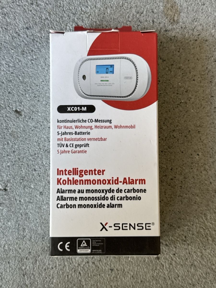 Sistemi d'allarme: Intelligenter Kohlenmonoxid-Alarm – Nuovo e nell'imballaggio originale da Menziken venduto da xirixs