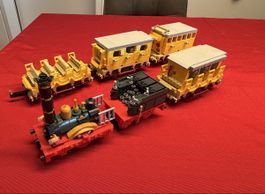 BlueBrixx-Special Dampflokomotive Adler mit 1.-3. Klasse-Wag