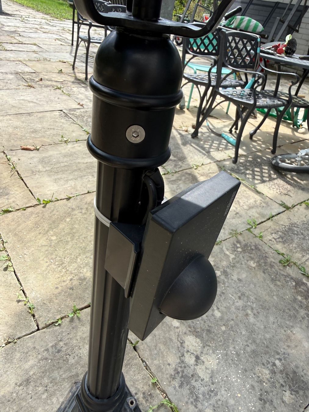 Lampade: Pollerlampe Garten Sockel Lampe schwarz – Usato da Bassersdorf venduto da elektrizity 1